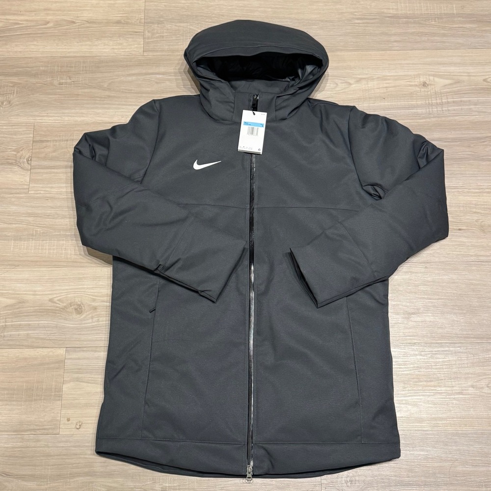 Nike Storm-FIT 550 Down Parka Mens M Anthracite Duck Down Winter Coat DJ6526-060